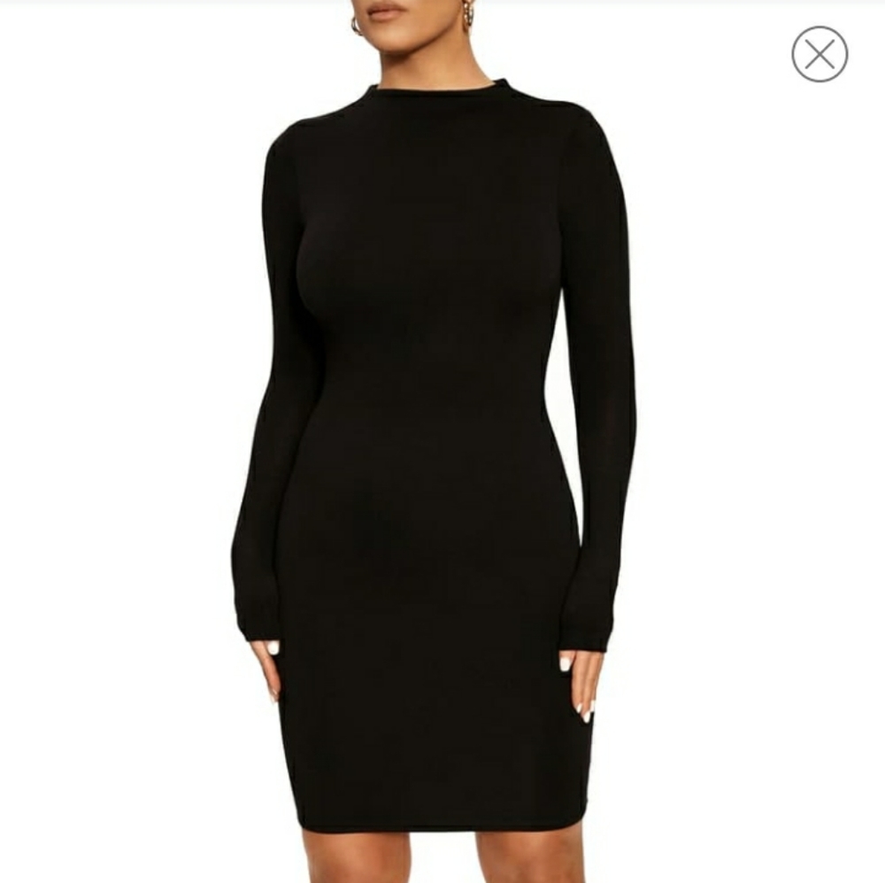 Naked Wardrobe Ribbed Dress